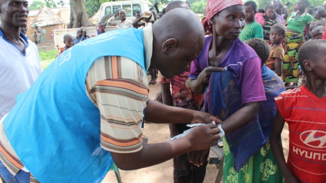 Chad. UNHCR identifying refugees from Central African Republic