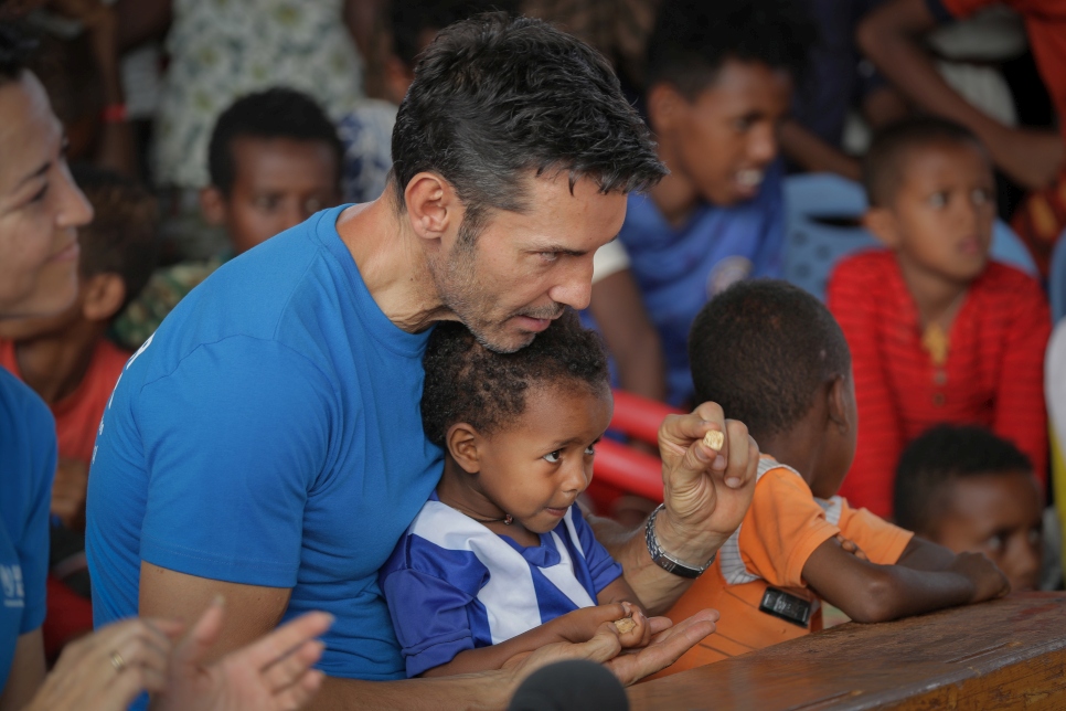 Jesús' visit to Ethiopia had a special focus on non-accompanied minors. Upon returning to Spain, he helped to launch a fundraising campaign in their benefit.