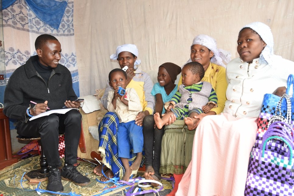 A Shona family during a socioeconomic survey conducted in June 2019. 