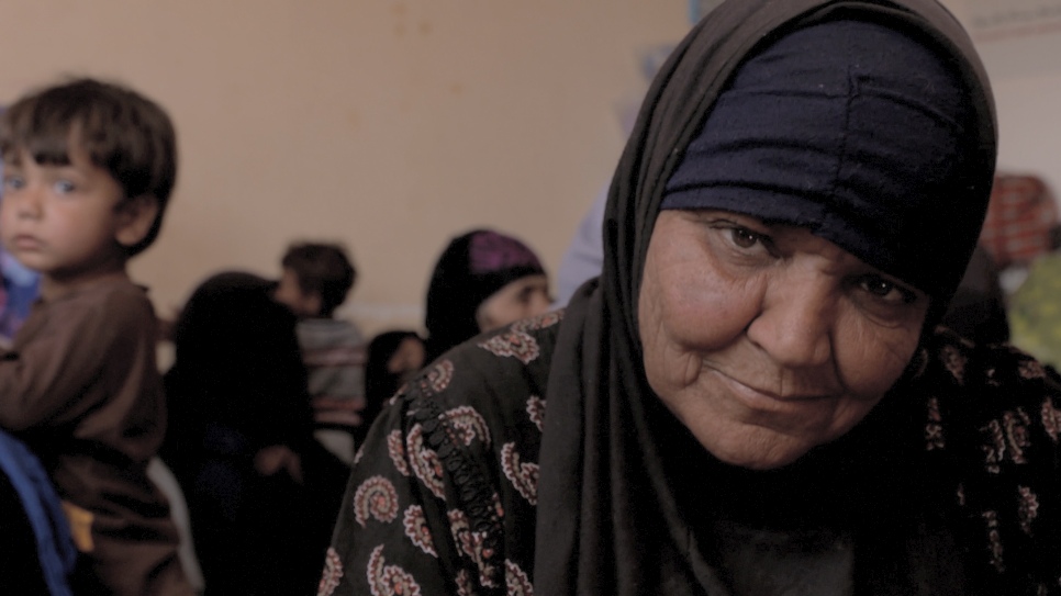 Displaced Iraqi woman from Mosul