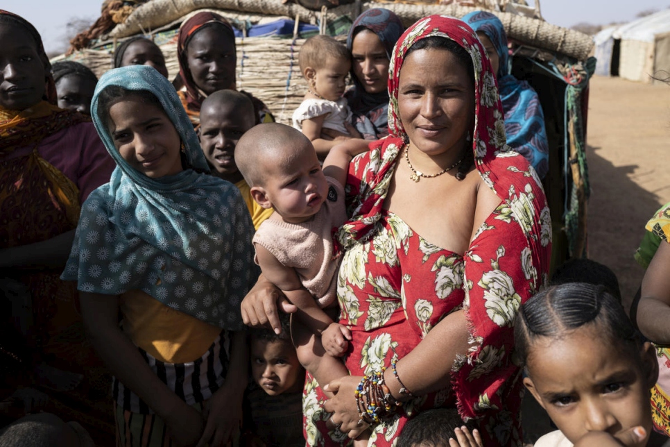 Burkina Faso. UN High Commissioner for Refugees visits Goudoubou camp