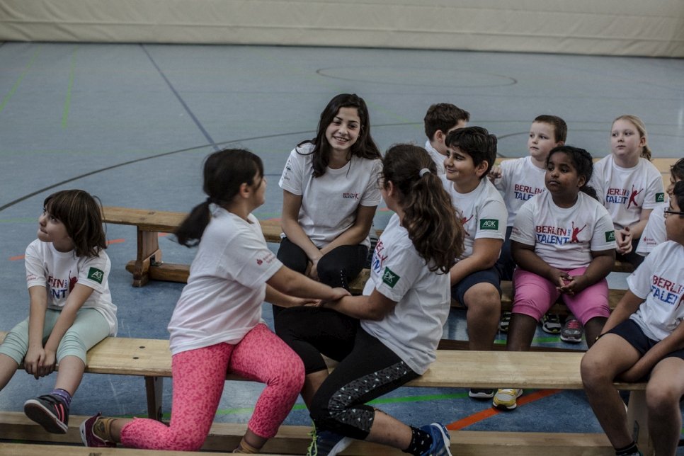 Germany. Refugee Olympian Yusra Mardini keeps training