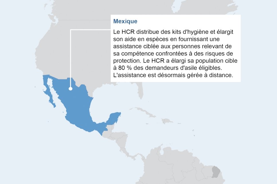 Le HCR vient en aide aux réfugiés à travers le monde dans le contexte de la lutte contre la pandémie de coronavirus (Covid-19).