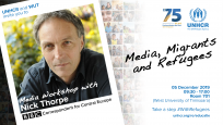 “Media, Migrants and Refugees” – Media Workshop with Nick Thorpe (BBC Correspondent for Central Europe)