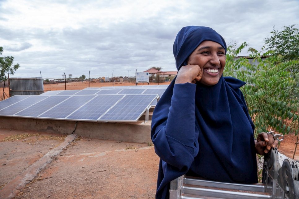 Ethiopia. Sabriina thinks solar is the future