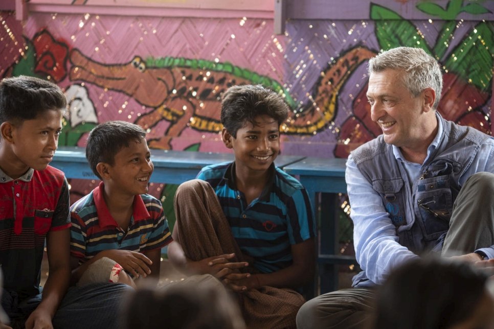 Bangladesh. The camps have the size and complexity of a city, a city of refugees