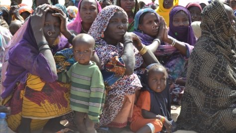 Chad. High Commissioner for Refugees Filippo Grandi visits Baga Sola