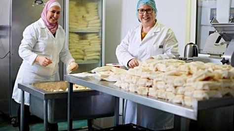 United Kingdom. Syrian refugee becomes cheesemaker in the UK