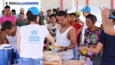 Brazil. Venezuelan refugees receive Covid-19 prevention guidelines