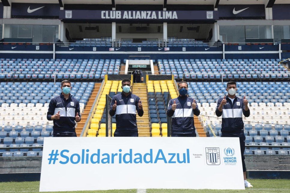 Peru. Peruvian football club Alianza Lima partners with UNHCR to support refugees