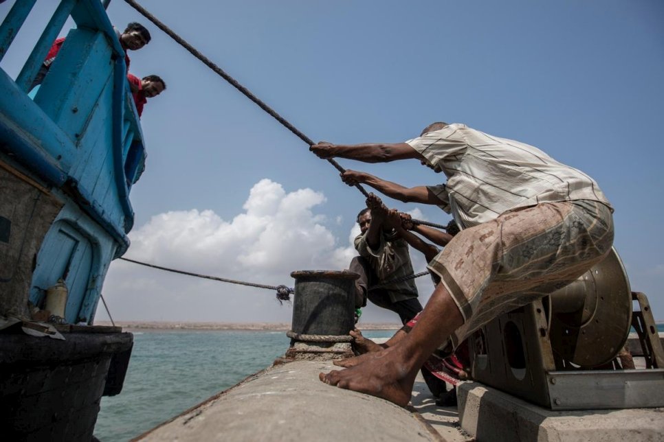 The boat is operated by an indian crew which charges between $100 to $150 per adult for a one-way trip from Aden in Yemen to Djibouti.