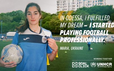 Для переселенців зі сходу України футбол є шляхом надії