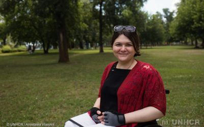 Активістка відстоює права людей з інвалідністю в Україні