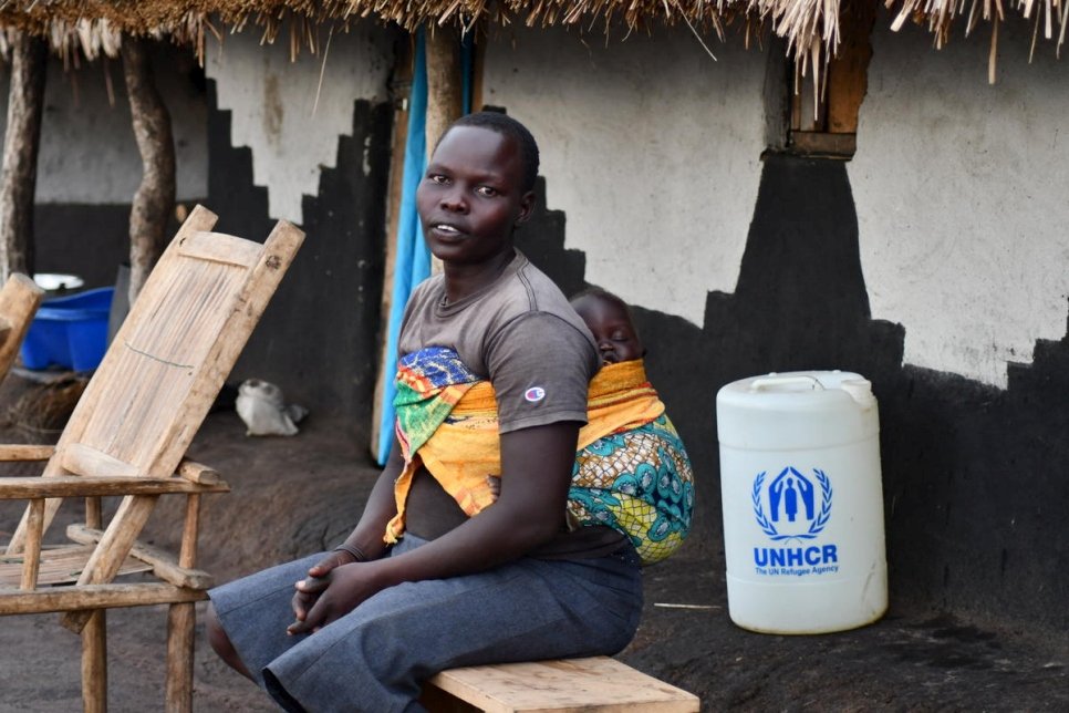 Democratic Republic of Congo. Refugees help in the fight against coronavirus