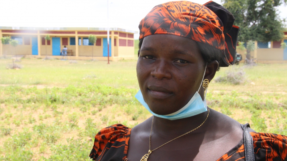 Gaimava Ruth is a volunteer teacher at Minawao public school in Minawao camp, Cameroon.