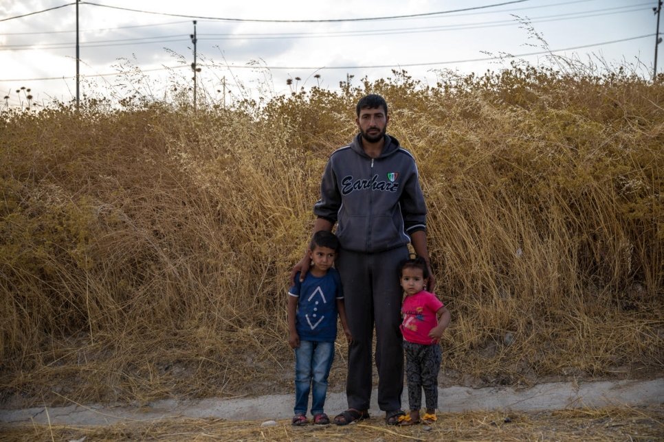 Iraq. UNHCR provides aid and shelter to refugees fleeing north-east Syria