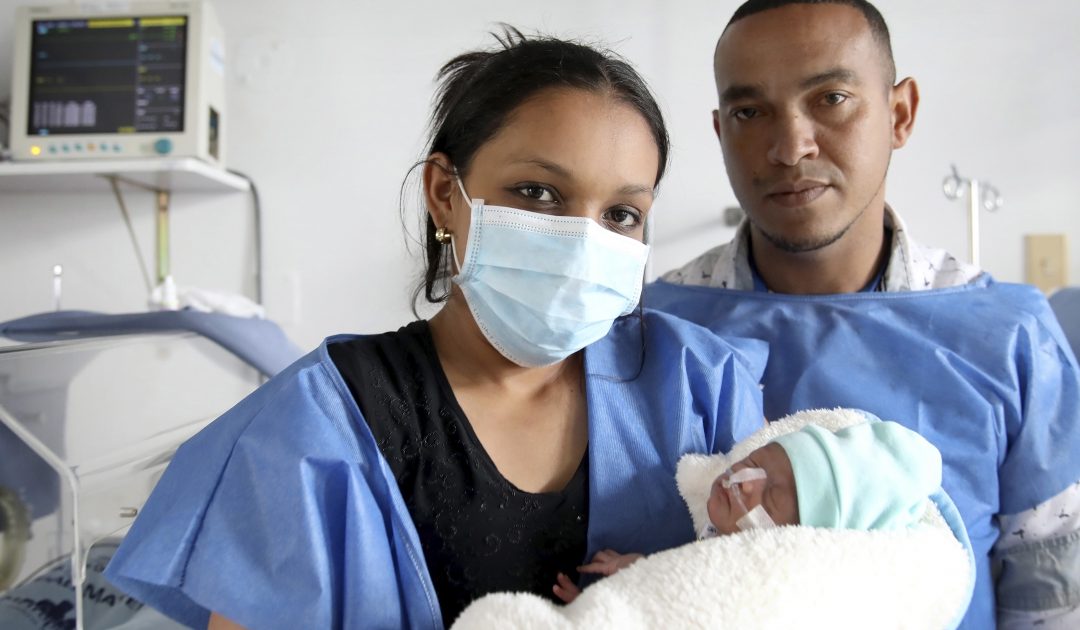 Colombia gives Venezuela newborns a start in life