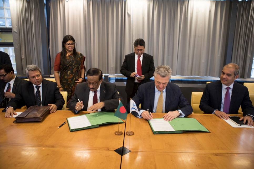 Switzerland. MOU between UNHCR and Bangladesh