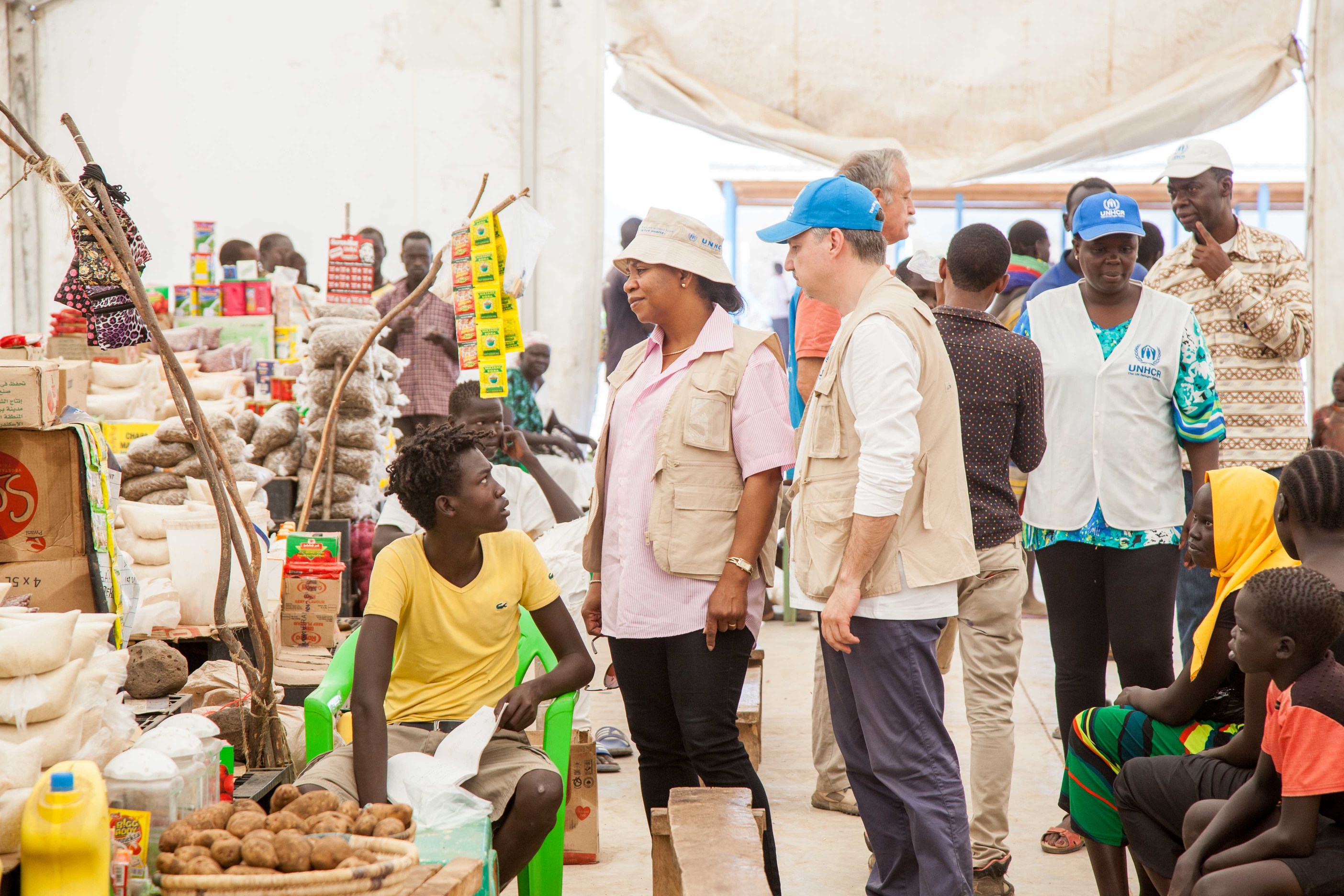 Deputy Director for Africa Bureau, Ms Angele Dikongue-Atangana visits Kakuma