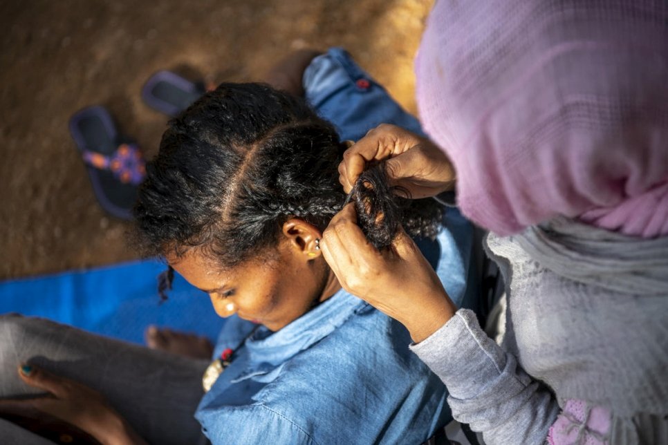 Samrawit survived an attempt to cross the Mediterranean on a boat which sank before she was returned to Libya then finally evacuated by UNHCR to Rwanda's Emergency Transit Centre.