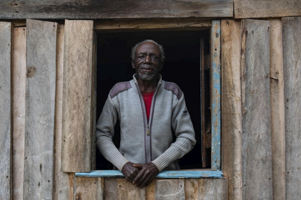 Kenya. Stateless tea picker in Kericho