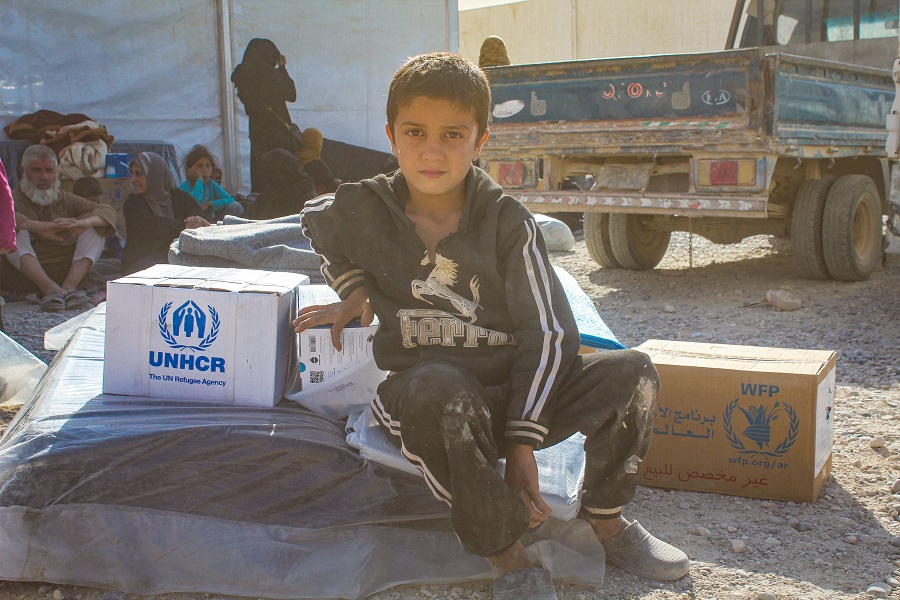 Concerns about displaced people from Ar Raqqa, UNHCR provides response in northern Syria