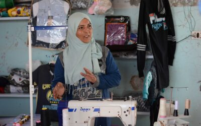 A Syrian Returnee Mother Finds A Ray of Hope Through Tailoring