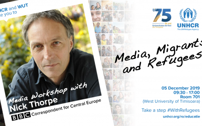 “Media, Migrants and Refugees” – Media Workshop with Nick Thorpe (BBC Correspondent for Central Europe)