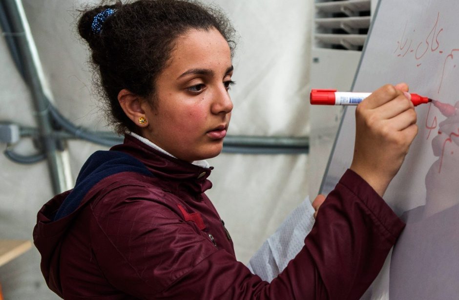 Four million Syrians have registered as refugees. Ivra, a teenage girl who fled to Turkey, gives voice to their loss.