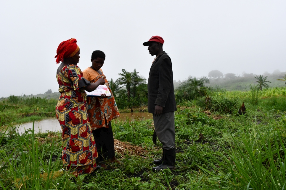 Uganda. SGBV survivor empowers women