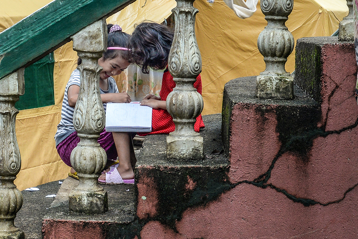 PHILIPPINES - CONFLICT - DISPLACEMENT - EVACUATION CAMPS