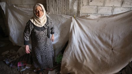 Winter in Syrië: afval verbranden om warm te blijven