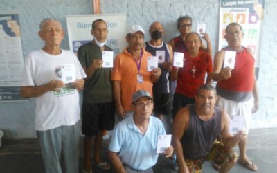 ACNUR parabeniza o município de Nova Iguaçu (RJ) pela vacinação de idosos venezuelanos abrigados contra a Covid-19