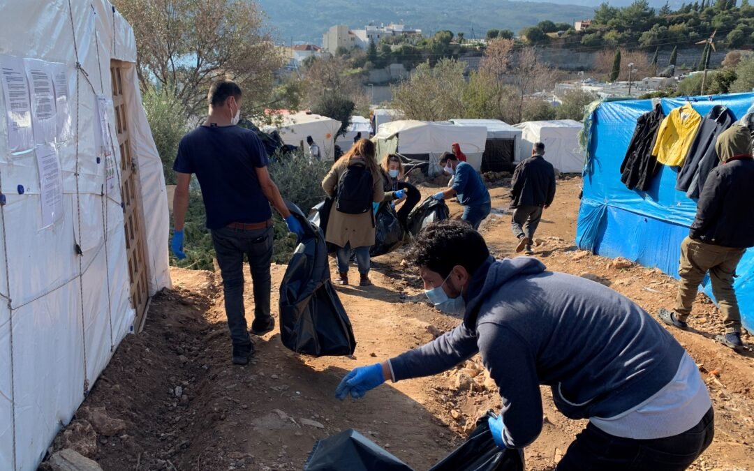 Η Ύπατη Αρμοστεία ολοκλήρωσε  εργασίες  αποκομιδής σταθερών και υγρών αποβλήτων περιμετρικά του ΚΥΤ Σάμου στο Βαθύ