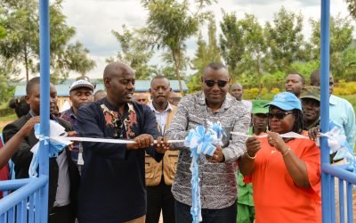 UNHCR and the Ministry of Education inaugurate new classrooms in Gatsibo district.