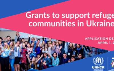 Grants to support refugee communities in Ukraine!