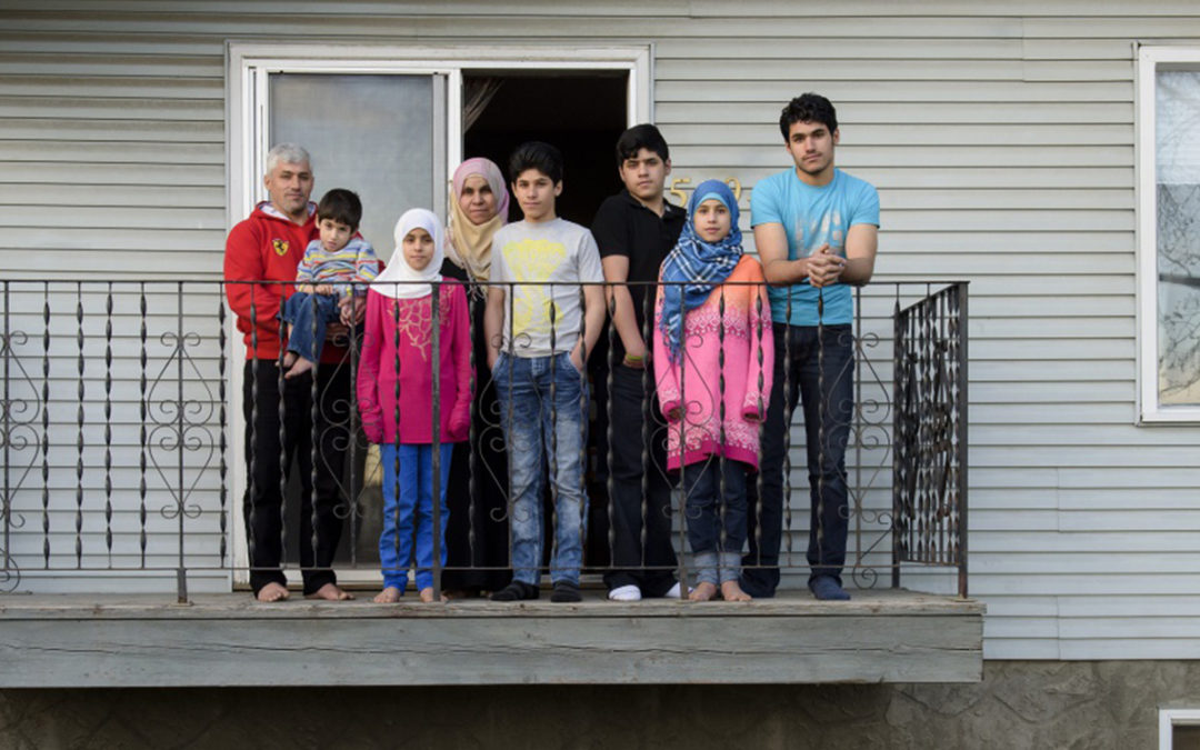 After tumult of war, deaf Syrian family finds peace in Canada