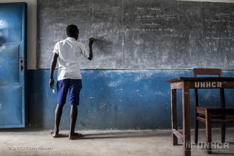 Democratic Republic of Congo. Helping South Sudanese children attend school