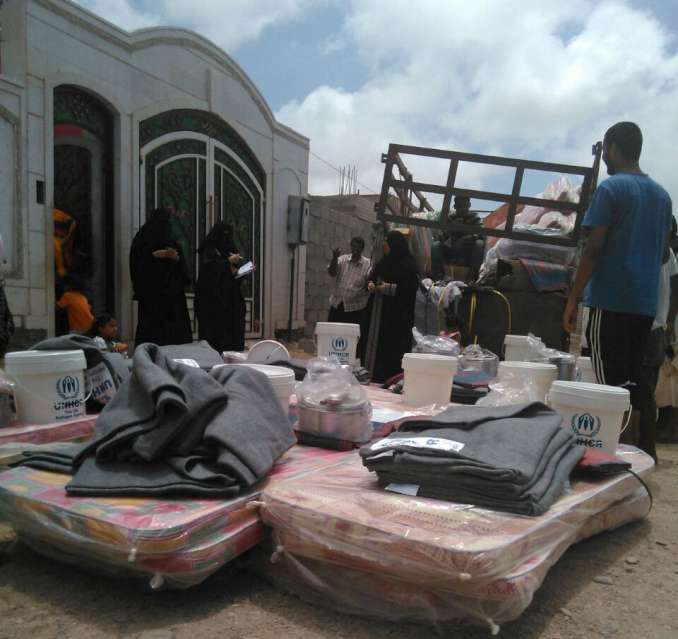 Le HCR fournit une aide humanitaire à 56 000 personnes au Yémen