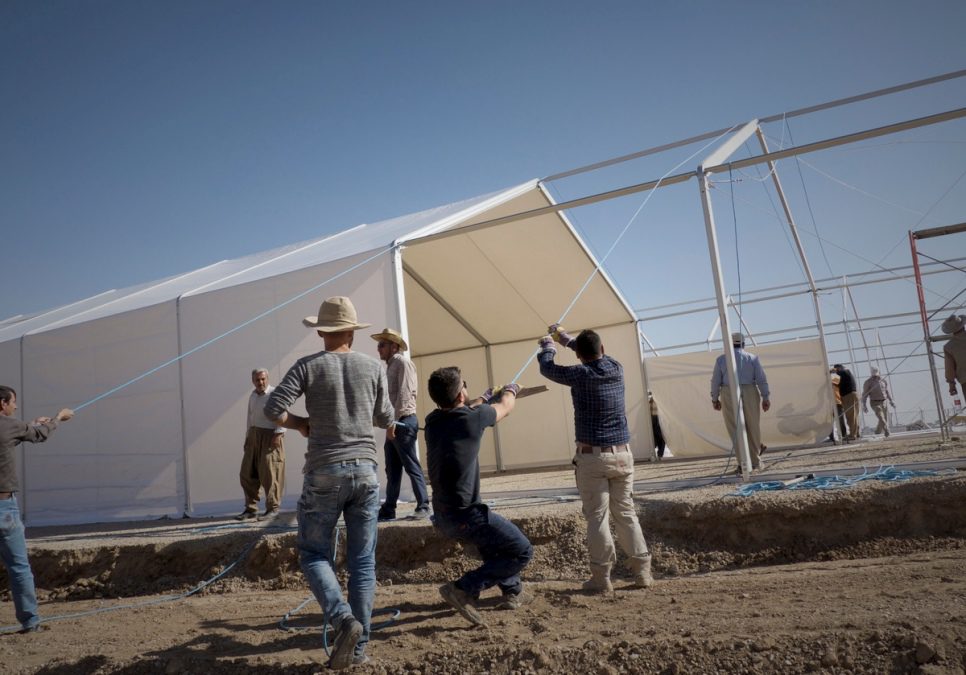 UNHCR focuses on preparations for Mosul exodus