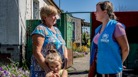 Ukraine. Struggling to rebuild lives shattered by war