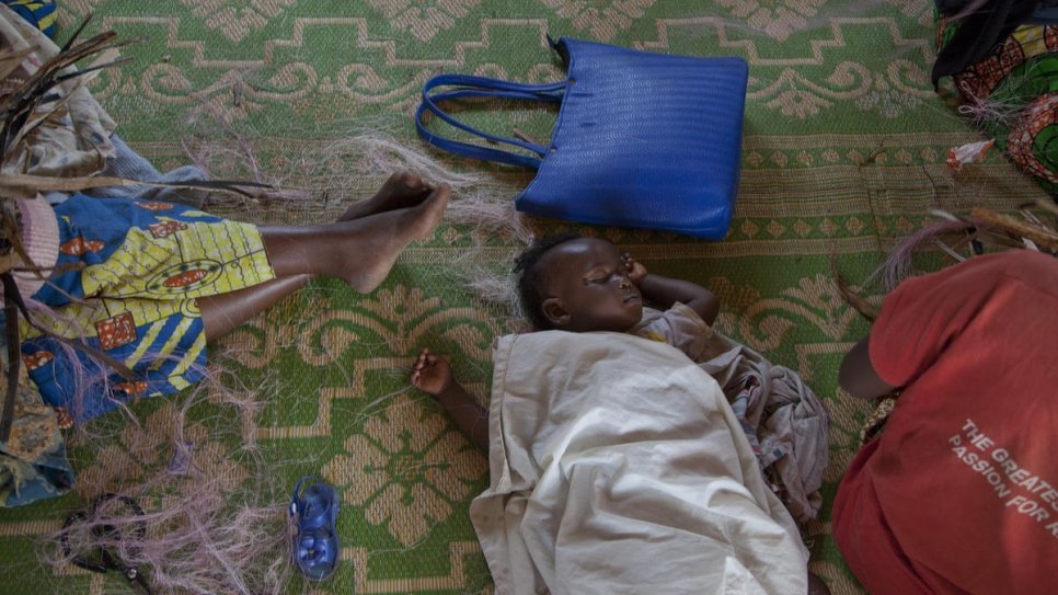 Helena travelled with UNHCR to Rwanda to meet Burundian refugees and learn more about one of the world's most underfunded refugee crises. This is one of a series of images Helena captured of the individuals inhabiting and environments of Mahama refugee camp.