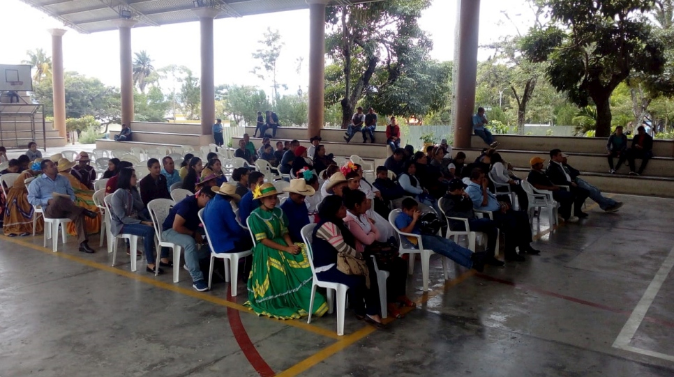 La iniciativa contó con una amplia participación de la población local.