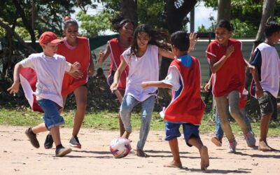 “Futebol sem Fronteiras” movimenta abrigo para refugiados e migrantes da Venezuela em Boa Vista