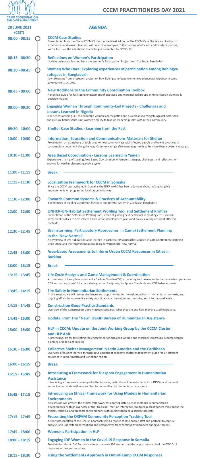 CCCM Practitioners Day Agenda