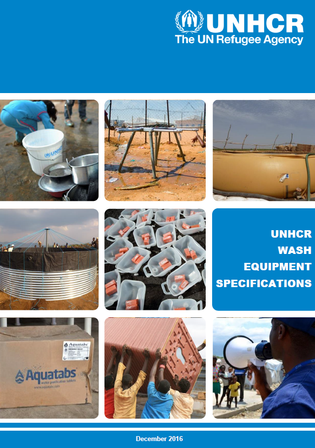 UNHCR WASH Equipment Specifications