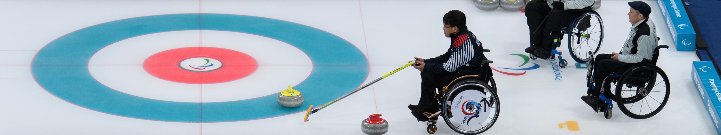 wheelchair curling banner