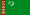 Turkmenistan flag