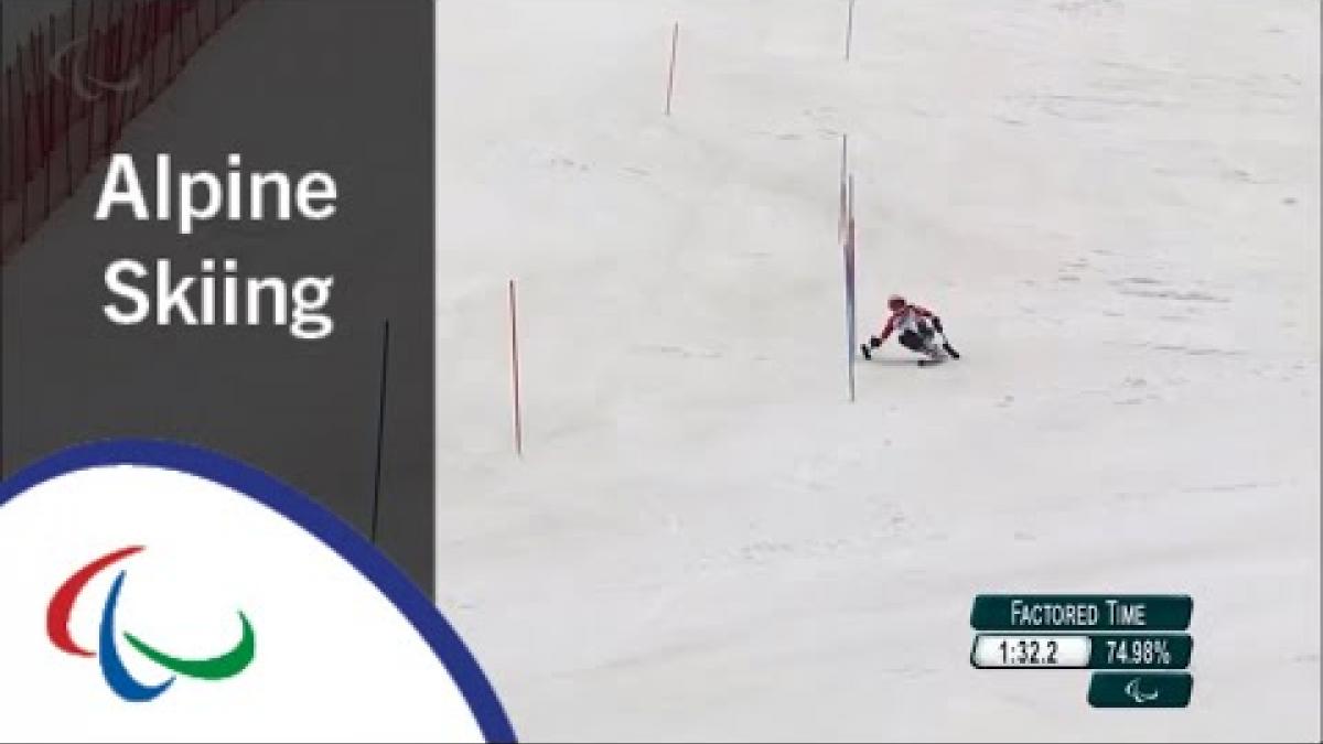 Momoka MURAOKA | Women's Slalom Runs 1&2 |Alpine Skiing | PyeongChang2018 Paralympic Winter Games