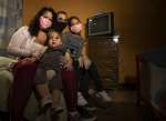 A displaced Venezuelan family who lost their income during COVID-19 pi...